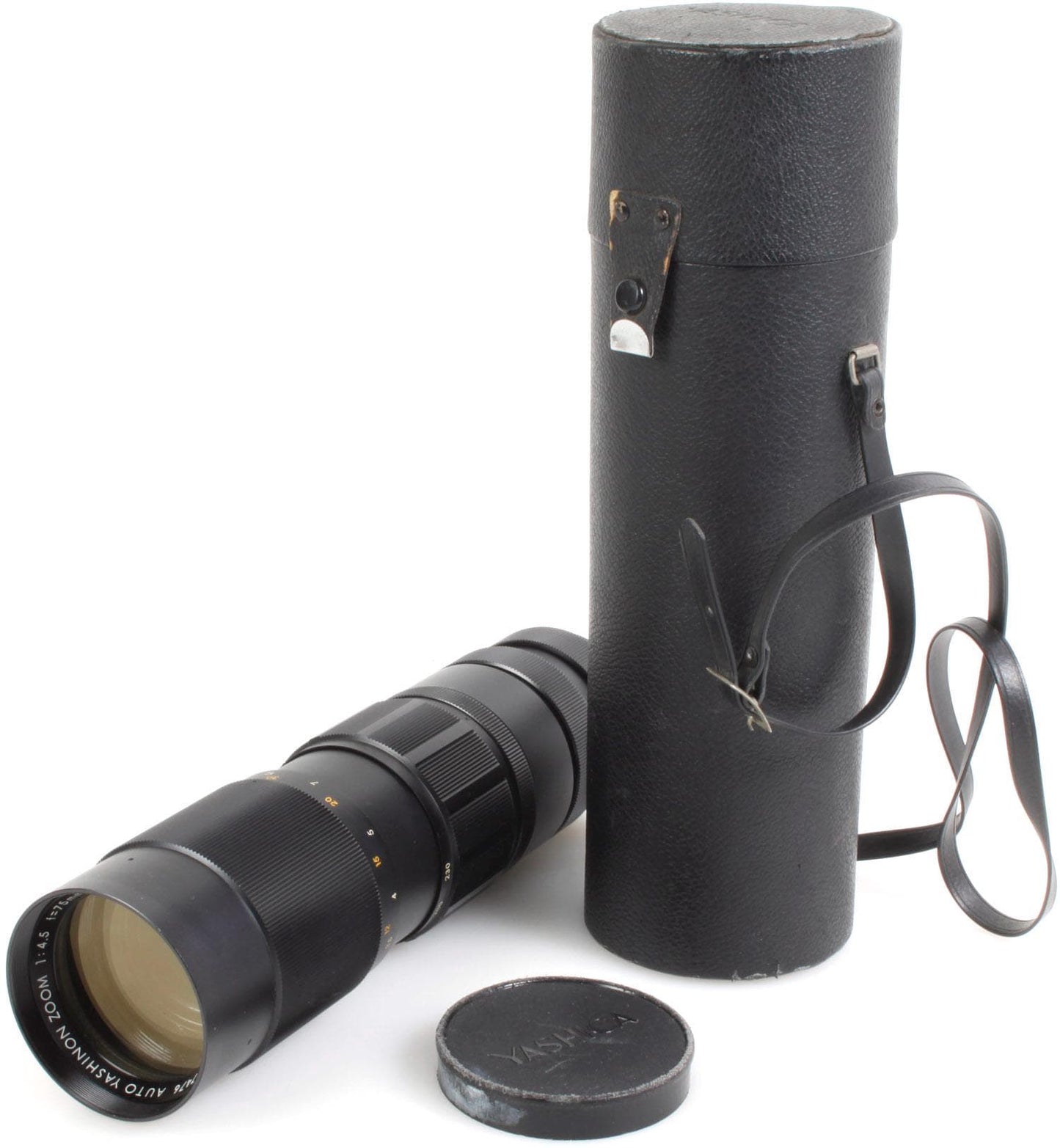 M42 Screw Mount Zoom Telephoto Lens w/ Case
