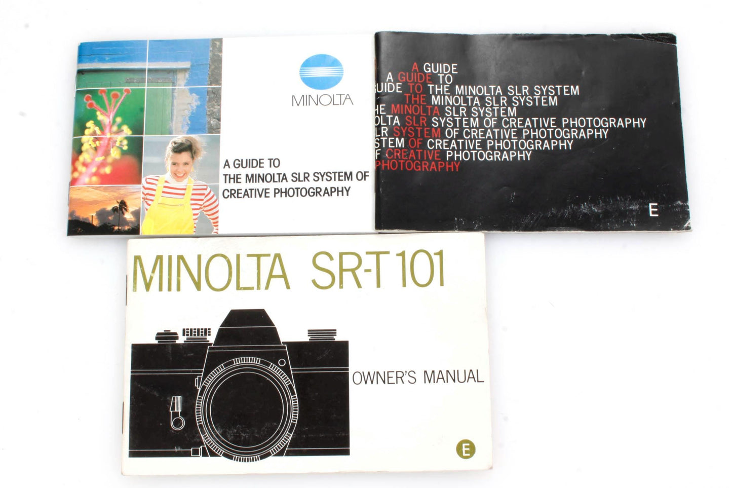Minolta SRT-101 Manual + Minolta SLR Guides
