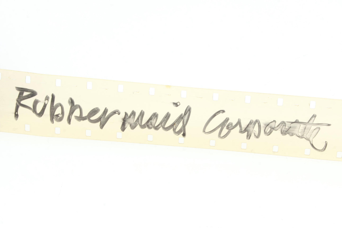 Movie Film 16mm 600ft Found Footage Rubbermaid
