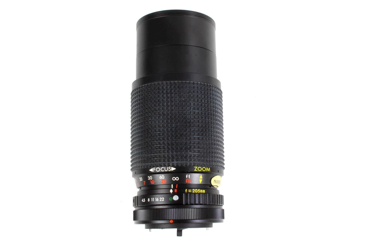 Quantaray 80-205mm F/4.5 Telephoto Zoom Lens for Canon FD Mount