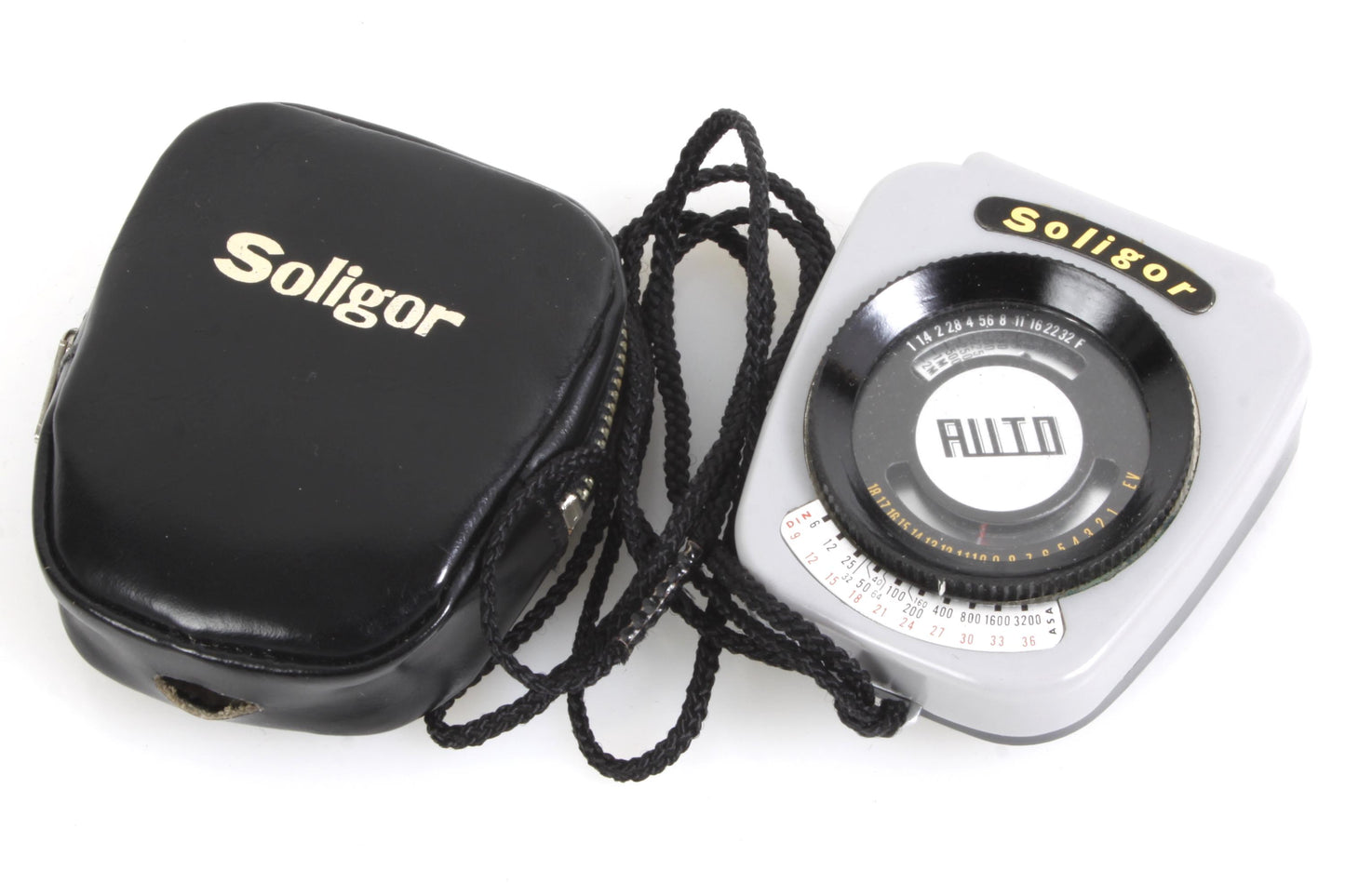 Soligor Auto Exposure Meter Antique Photography Japan in Case