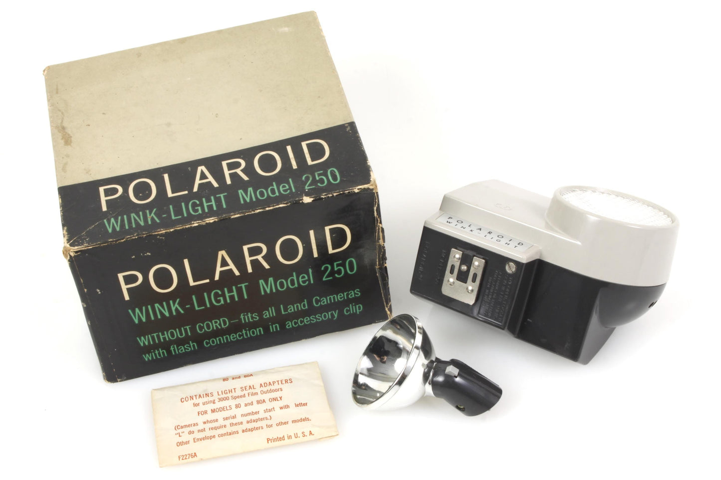 Polaroid Wink Light Model 250 with Original Box Vintage Camera