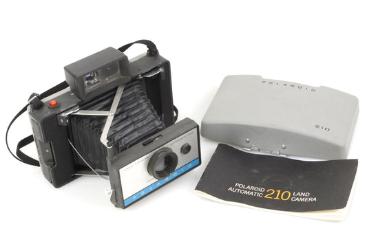Vintage Polaroid Folding Camera - Display/Prop w/ Manual