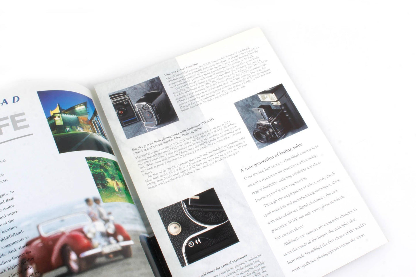 Hasselblad 203FE Camera Brochure