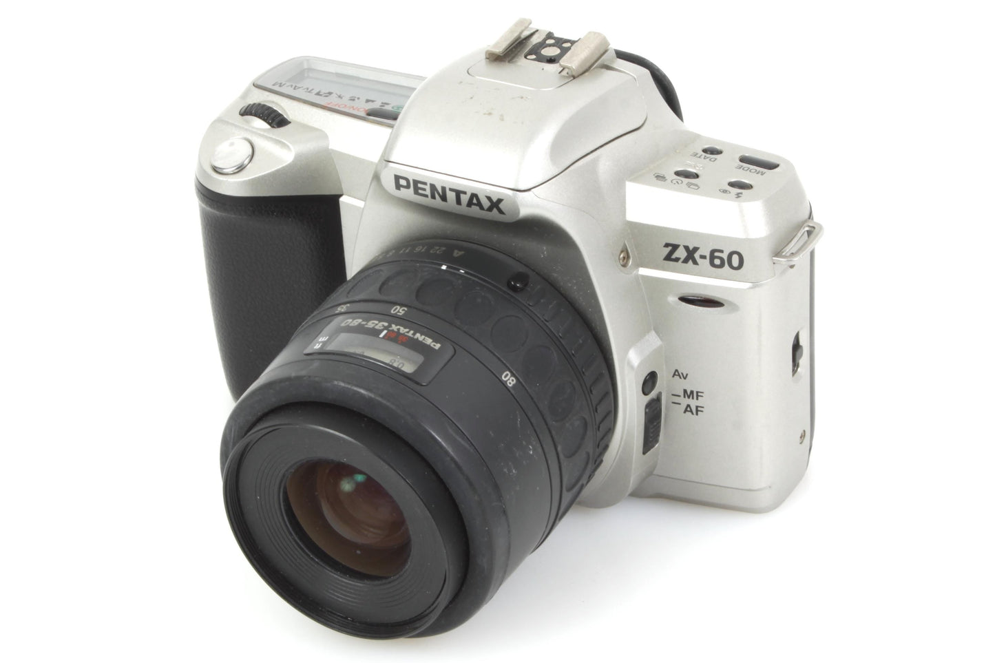 Pentax 35mm Film Camera w/ Wide to Portrait Lens AF & Batteries