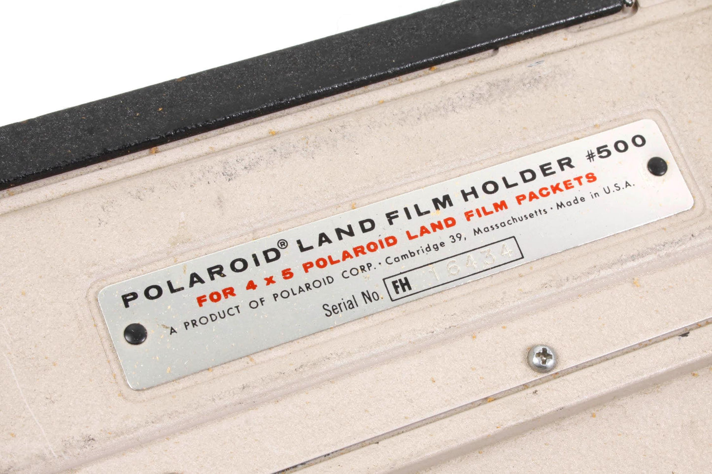 Polaroid 4X5 Film Holder Set of 2