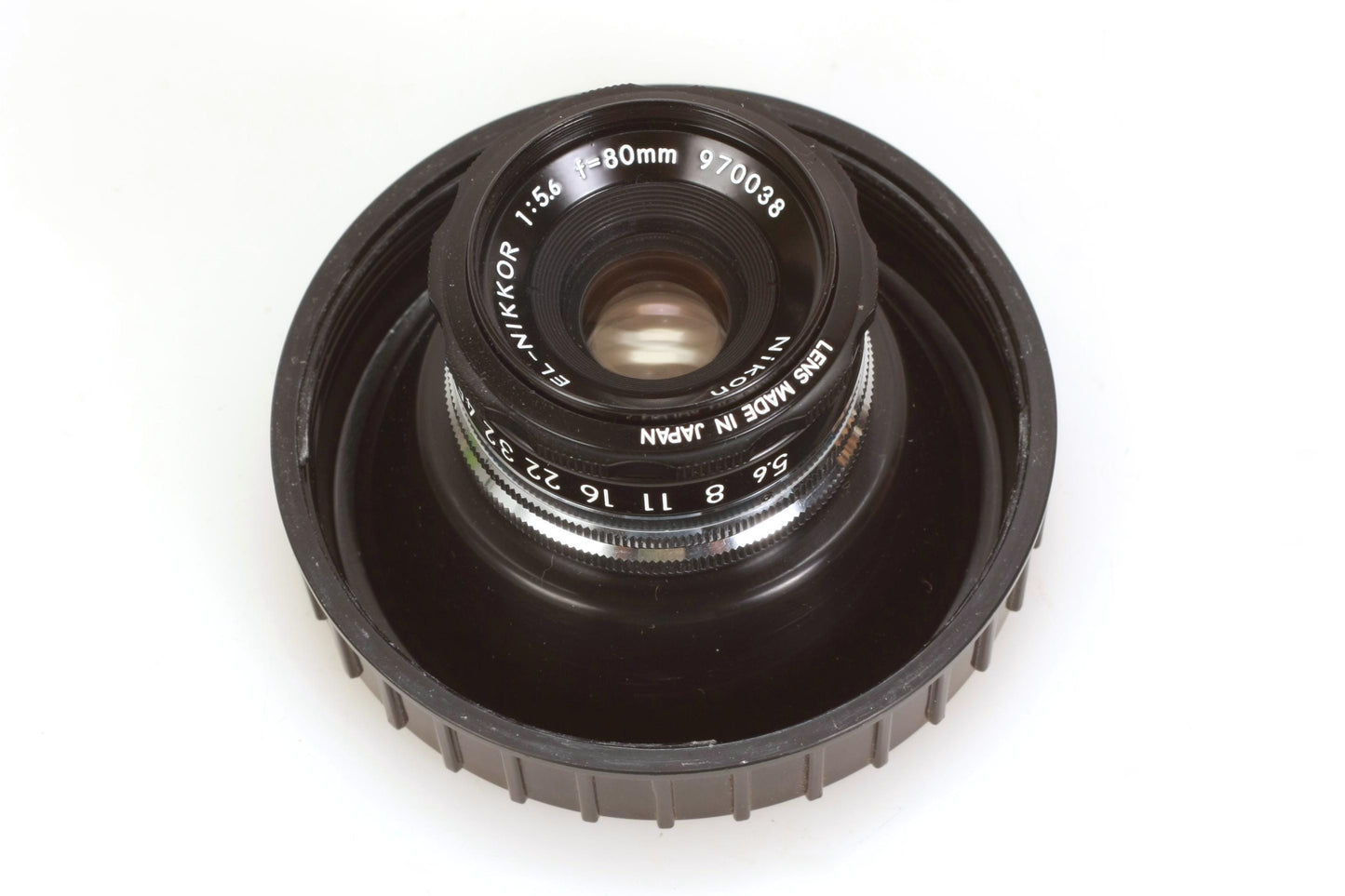 EL NIKKOR 80mm F/5.6 Enlarging Lens in Case