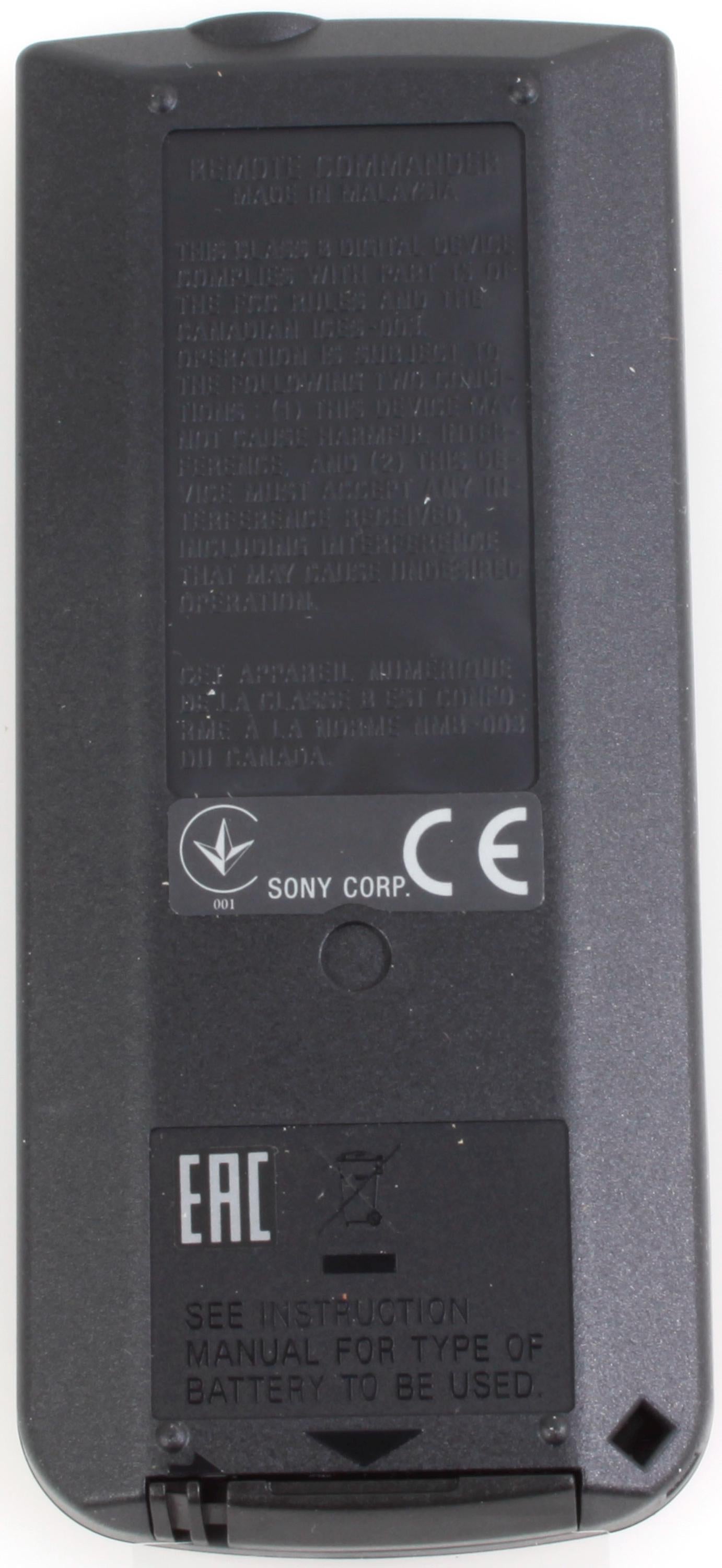 Sony A Remote Commander for Camera