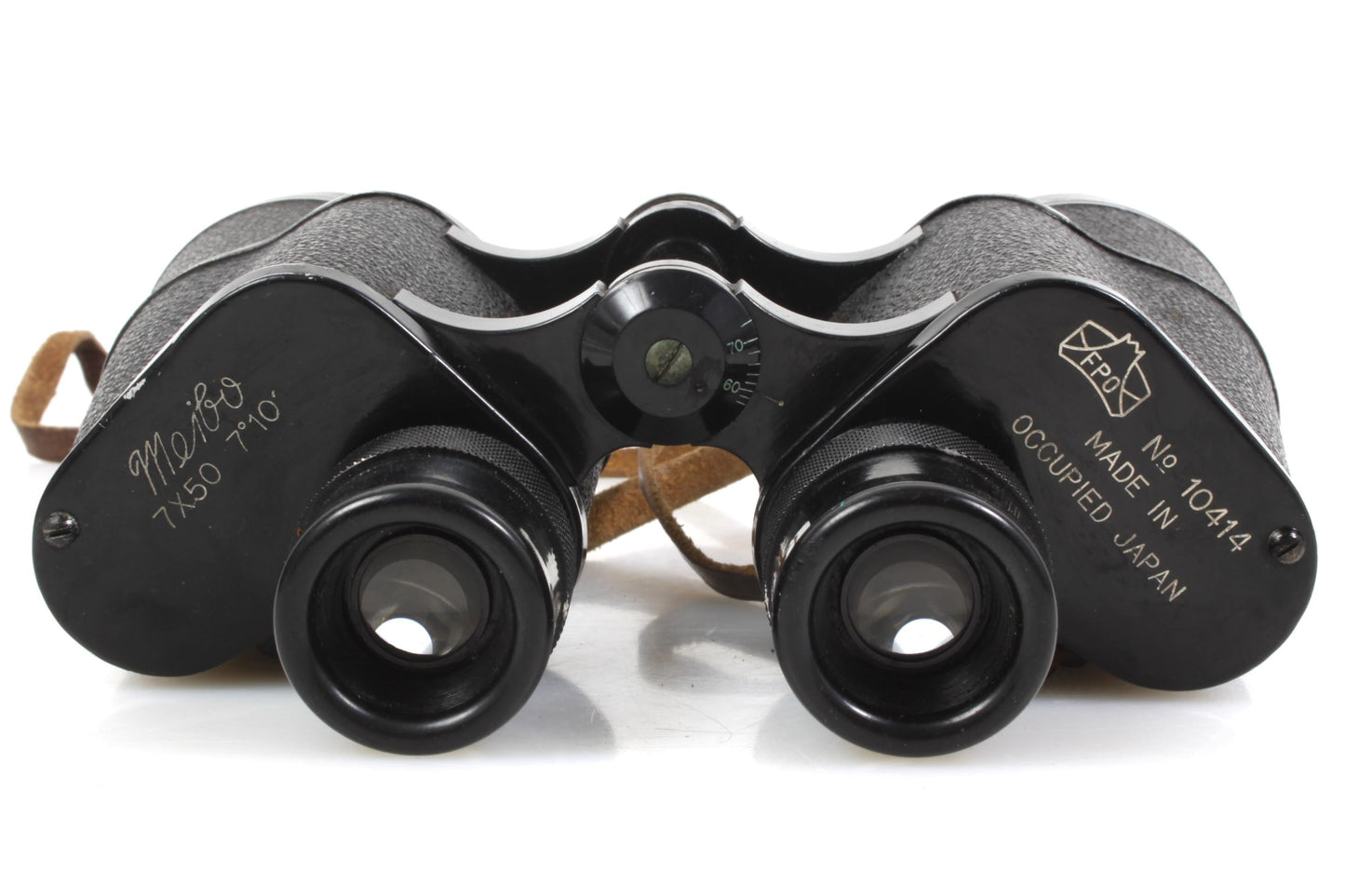 Meibo 7x50 7 Degree FPO Coated Binoculars Vintage Made in Occupied Japan