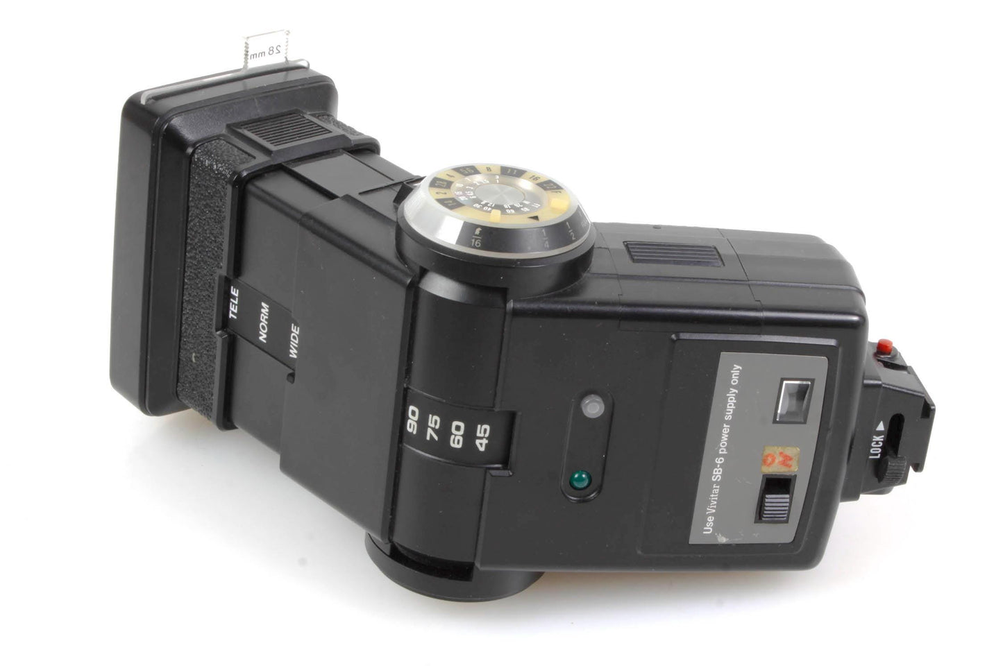 Universal Film Camera Flash 4 Automatic Settings & Manual w Zoom + Bounce Tested