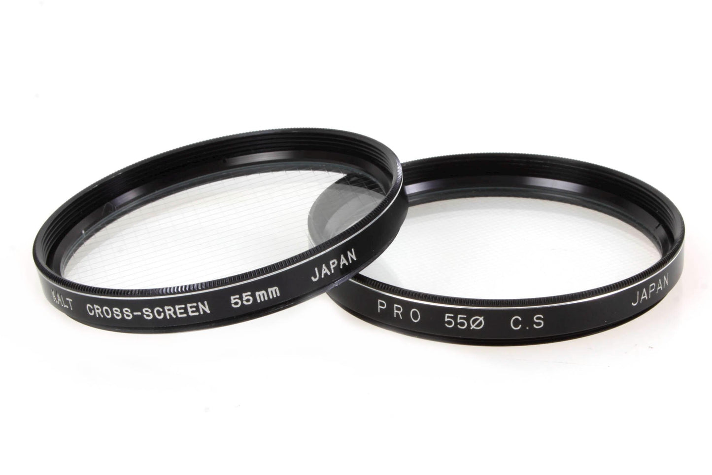 Pair of 55mm Cross Screen Filters