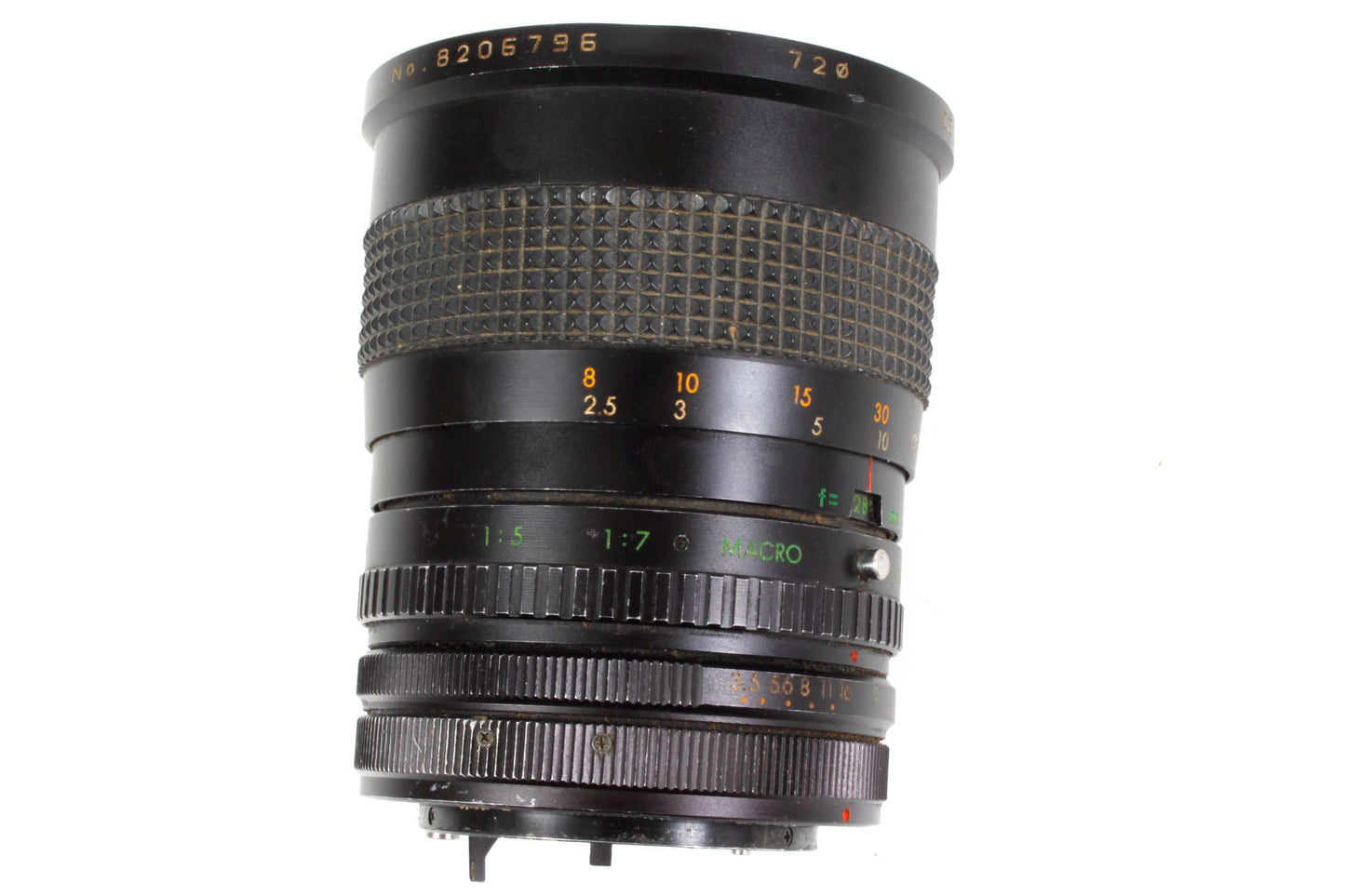 Seikanon 28-80mm F/3.5-4.5 Wide Angle Zoom Lens for Canon FD Mount