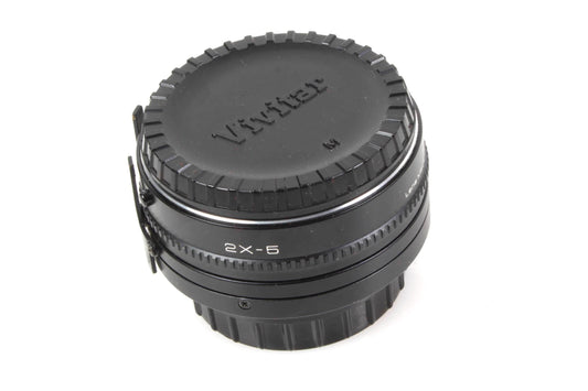 Vivitar 2X Lens Converter w/Case for Minolta
