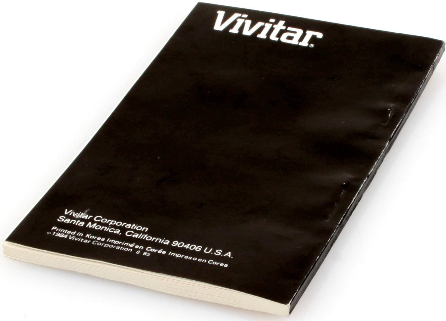 Vivitar 550 FD Canon/ Ricoh Flash Manual