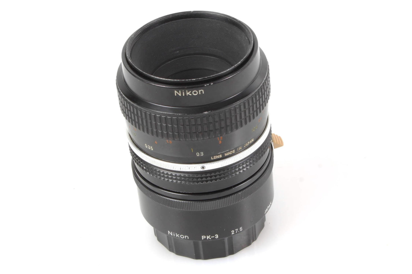 Nikon Macro Lens 55mm F/3.5 + Lens Extension