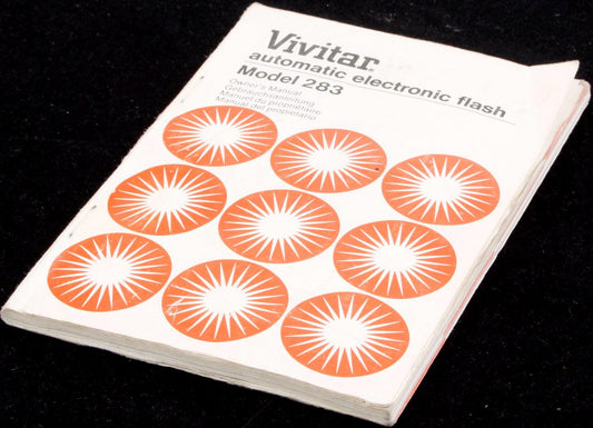 Vivitar 283 Flash Manual