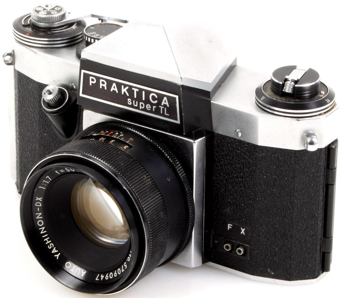 1970s Praktica 35mm Film Camera w/ 50mm f/1.7 Lens Tested