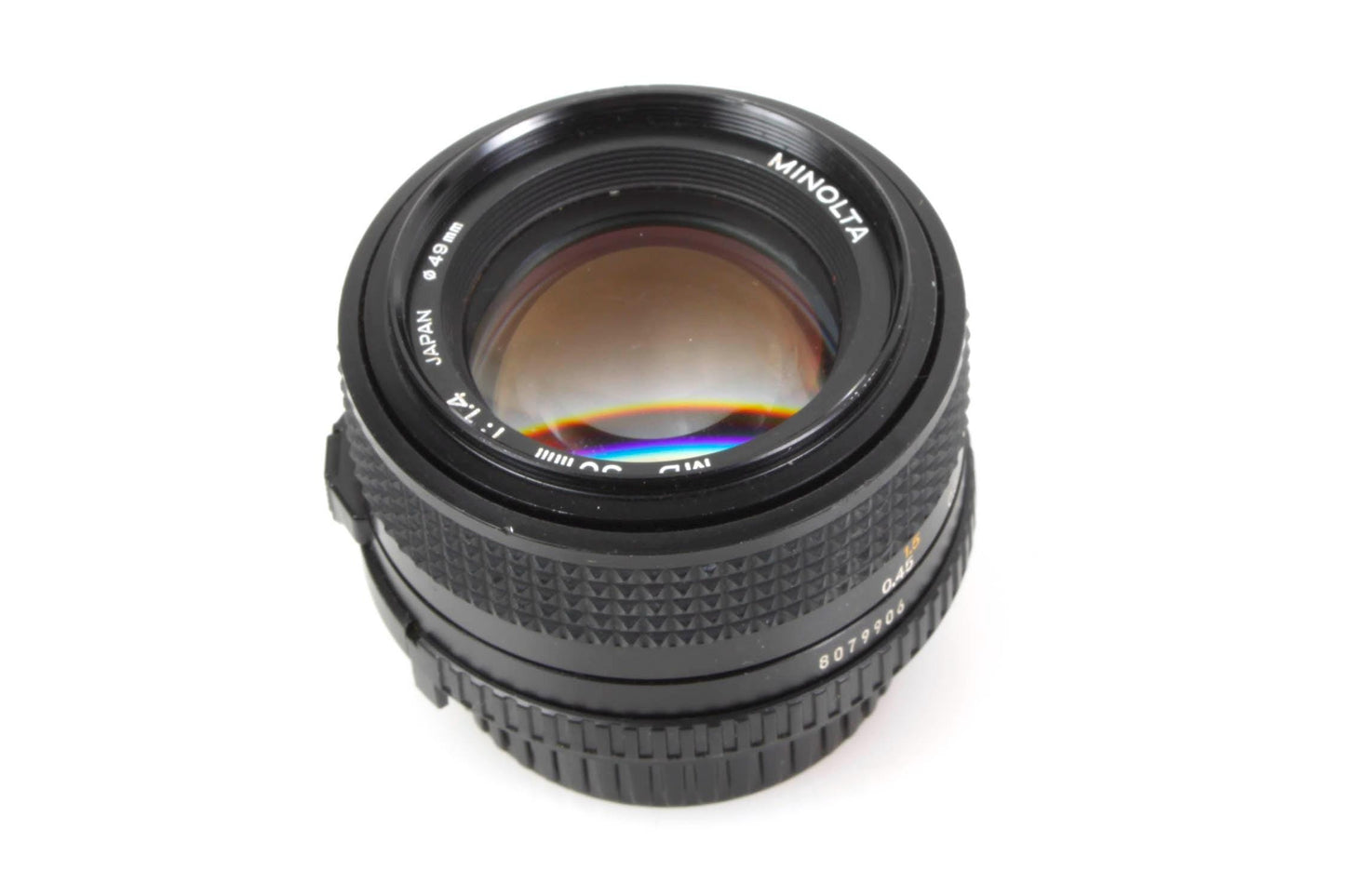 Minolta 50mm F/1.4 Prime Lens