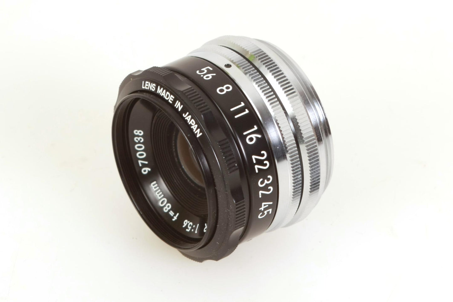 EL NIKKOR 80mm F/5.6 Enlarging Lens in Case