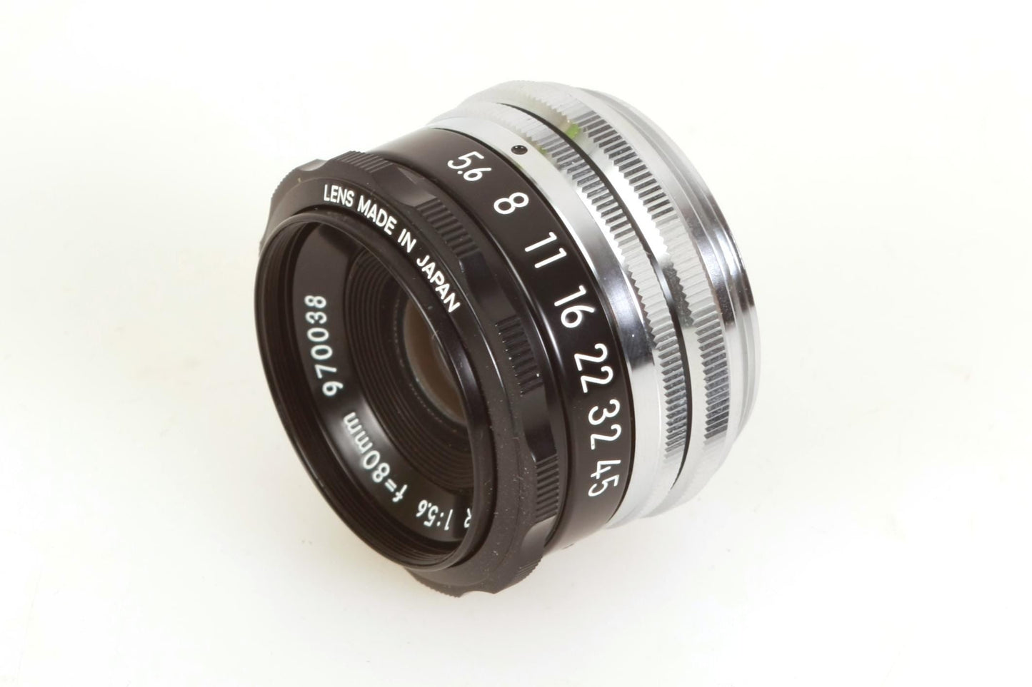 EL NIKKOR 80mm F/5.6 Enlarging Lens in Case