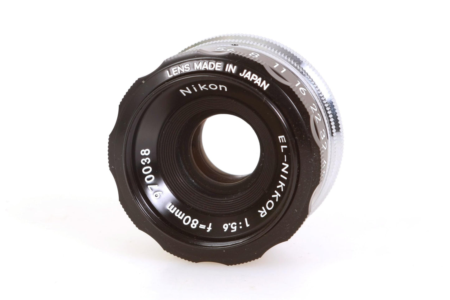 EL NIKKOR 80mm F/5.6 Enlarging Lens in Case
