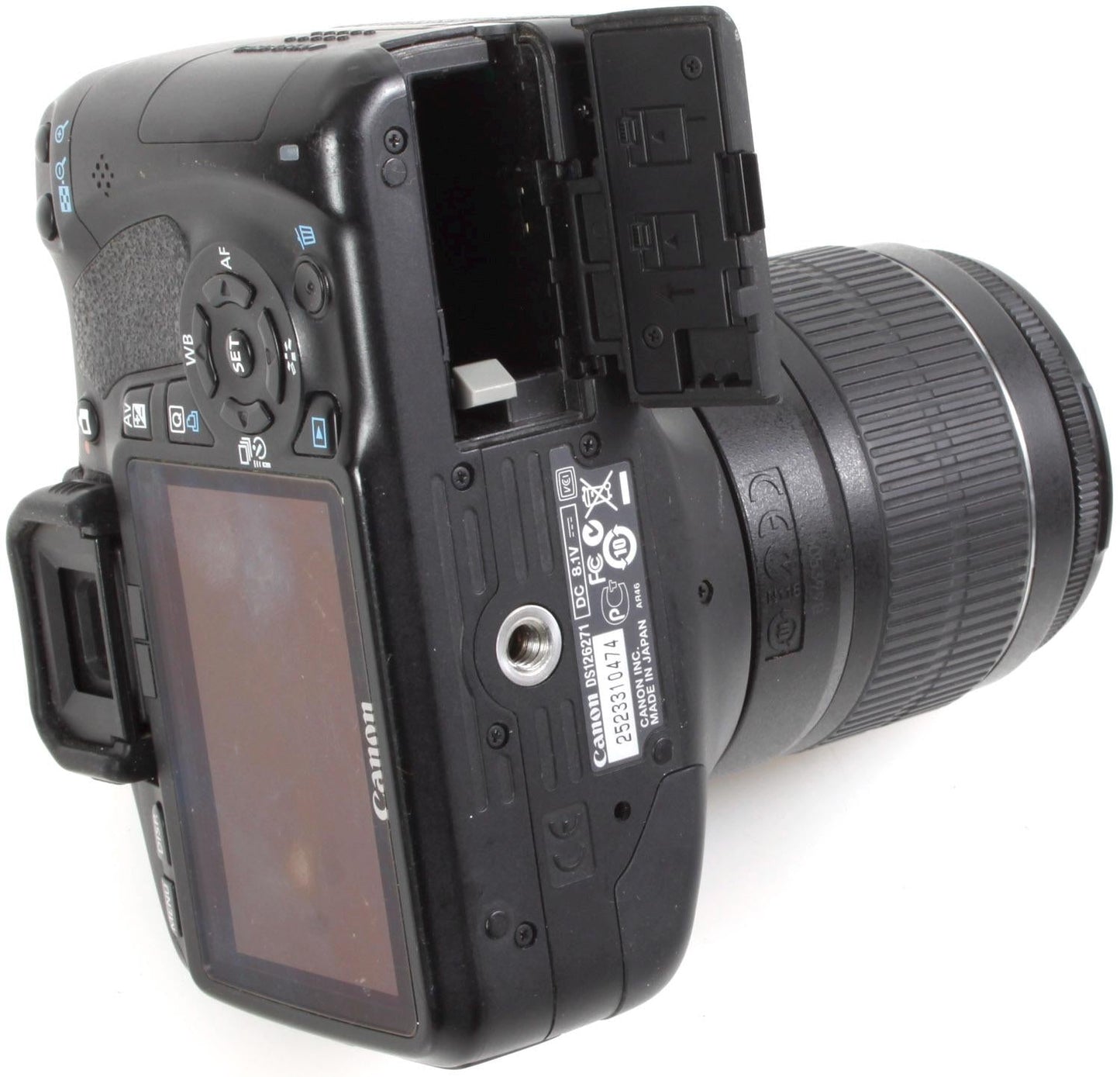 Vintage Canon T2i Digital SLR Camera Kit Tested
