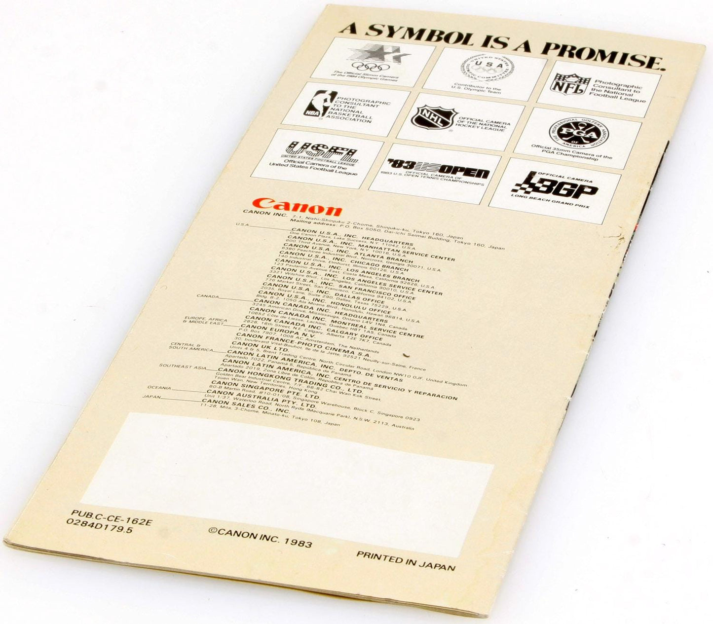 Canon Sure Shot Brochure