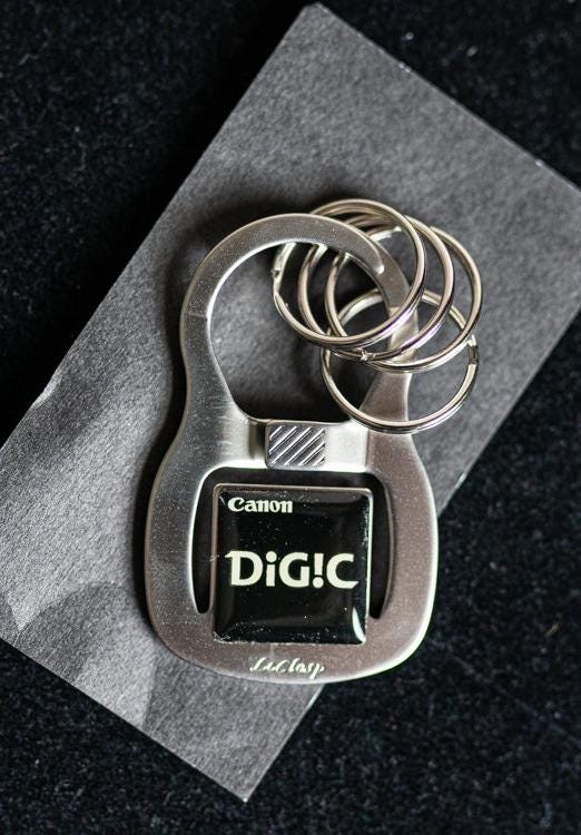 Canon Camera Key Chain - Canon Digic - New Old Stock