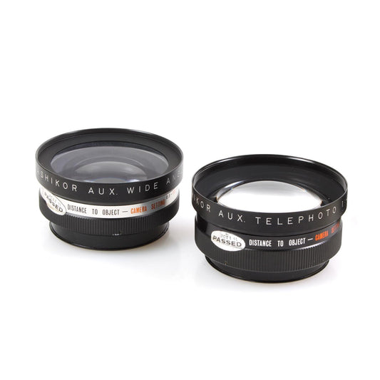Yashika Electro 35 Telephoto & Wide-Angle Lens Attachments
