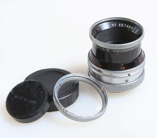 Kern 25mm F 1.5 Pizar H16 RX C Mount W/ UV Filter