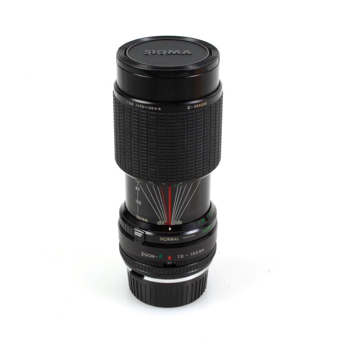 Minolta MD 70-150mm F/3.5 Manual Zoom Lens by Sigma