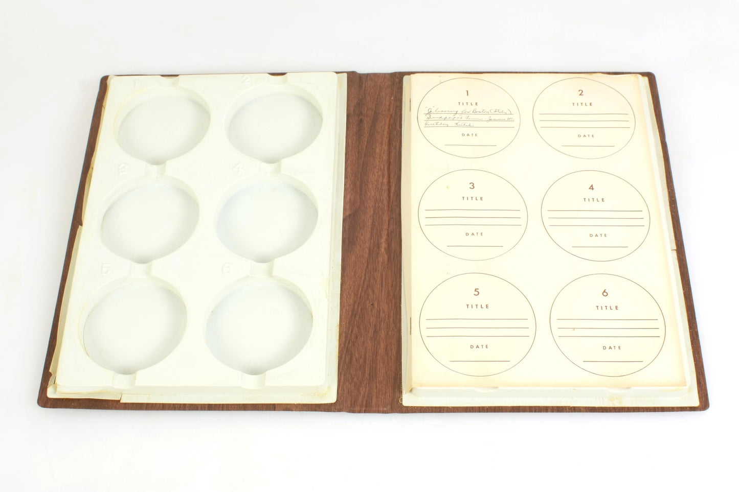 Movie Album for Filing Twelve 50ft Movie Reels Vintage