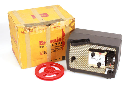 Kodak Brownie 8 Movie Projector w/ Lamp & Reel in Box, AS IS