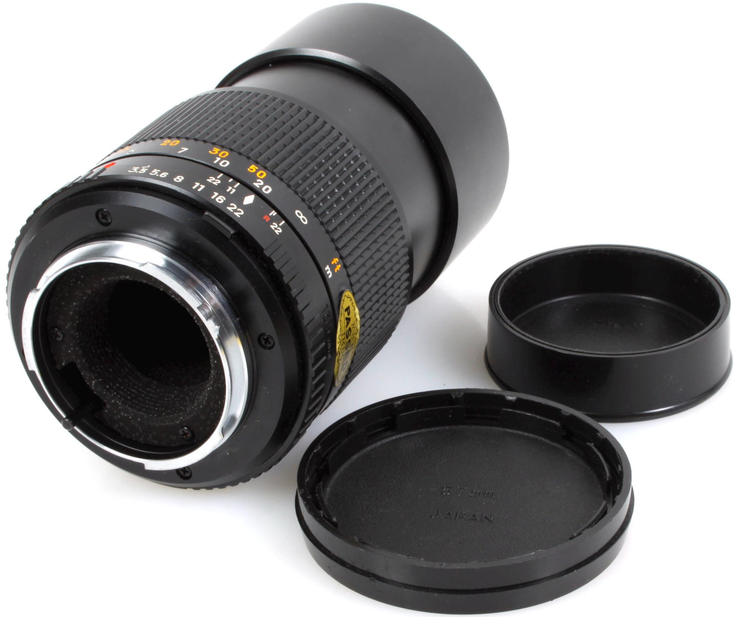 Minolta MD Film Camera Portrait Lens w/ Caps