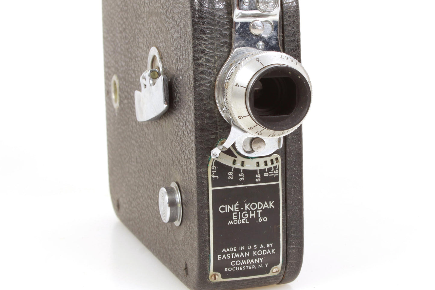 Cine-Kodak Eight Model 60 Art Deco Movie Camera in Original Box