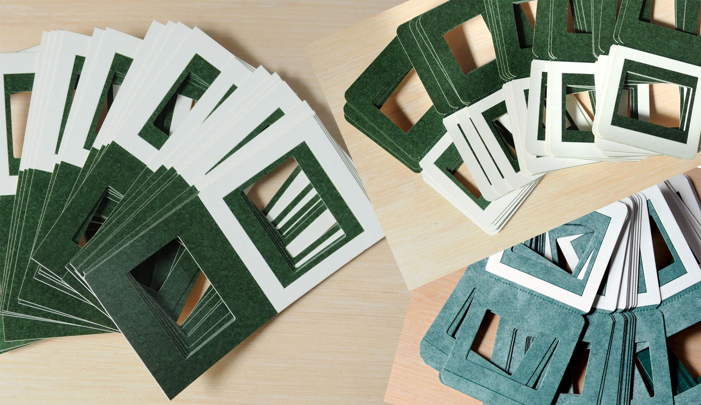 35mm Slide Mounts - Cardboard - Set of 25