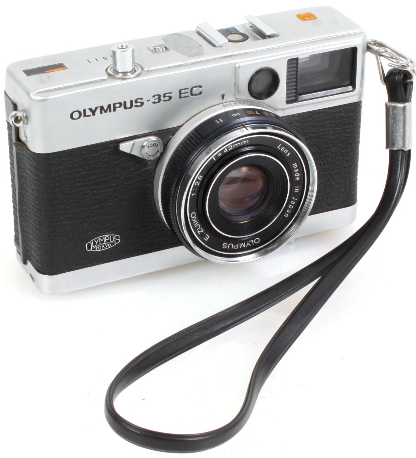 Olympus 35 EC 35mm Film Camera 1:2.8 f=42mm Camera for Parts/ Repair