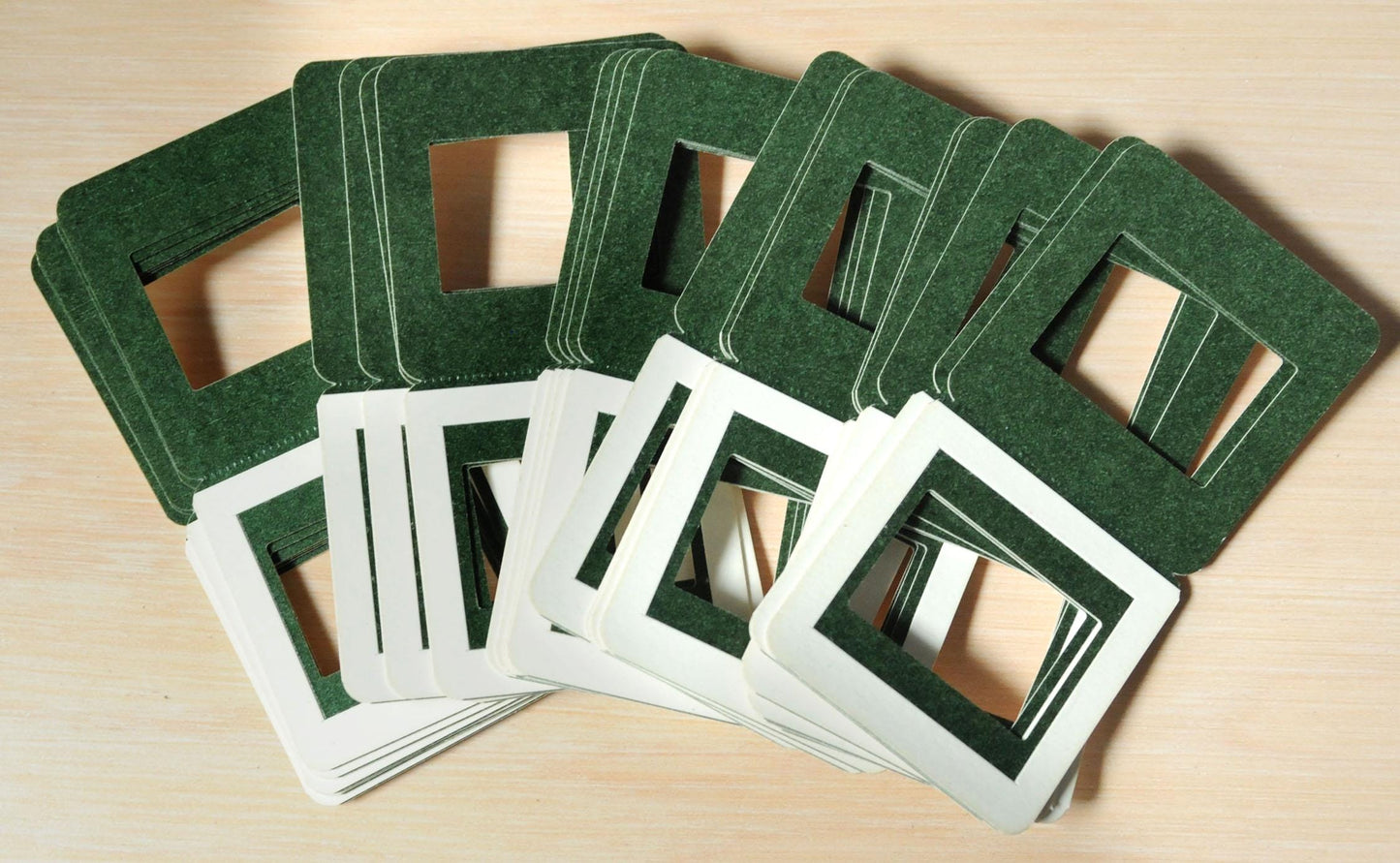 35mm Slide Mounts - Cardboard - Set of 25