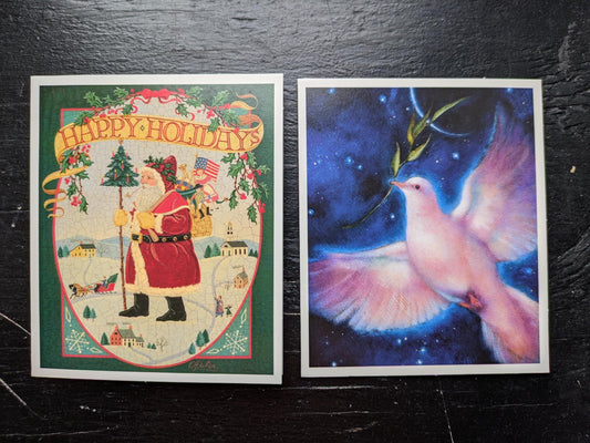 Polaroid Image Holiday Cards W/ Envelopes, Set of 10