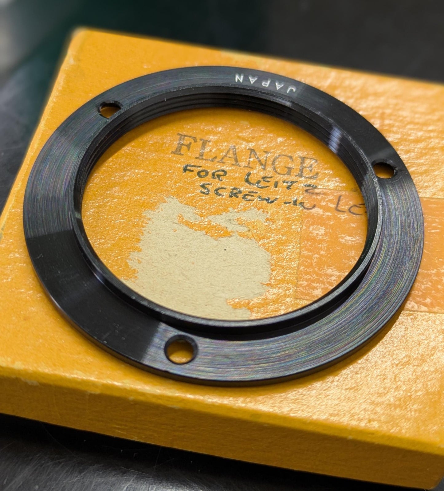 Leica Screw Mount Lens Flange 38mm, in Box