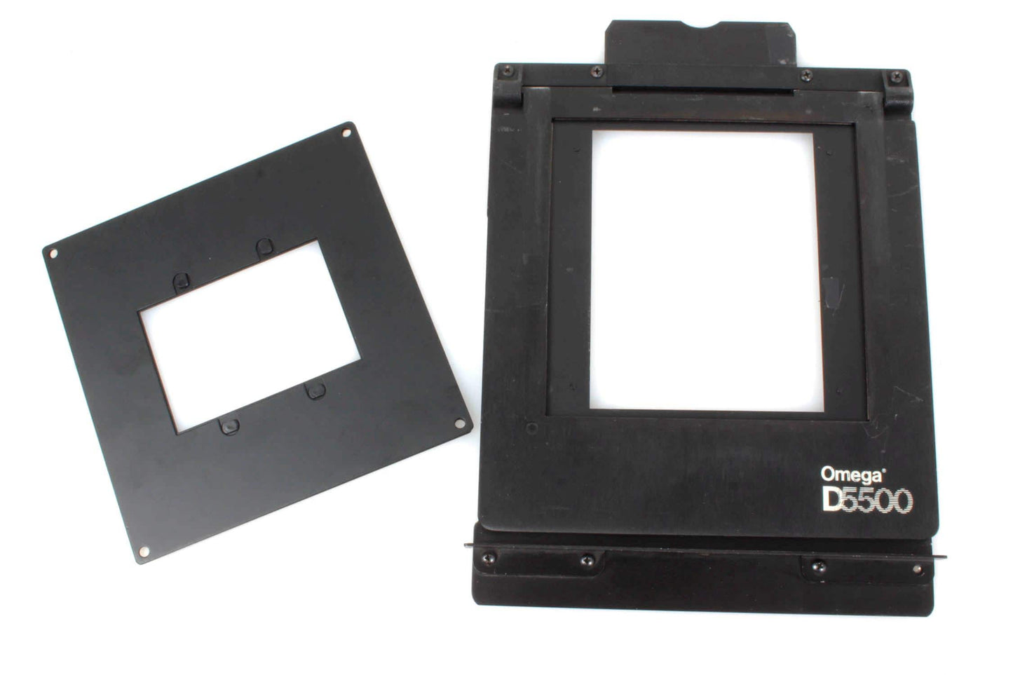 Omega D5500 Enlarger Negative Carrier Holder Side D w/ 4X5