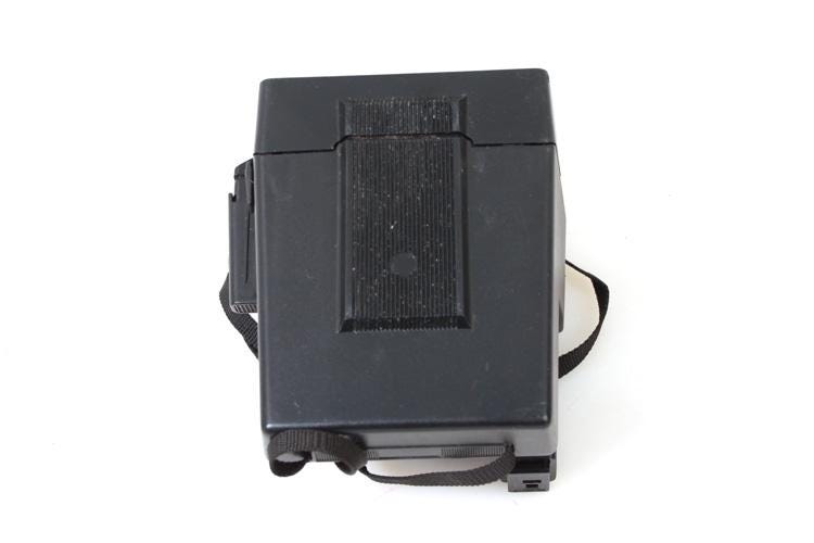 Vintage One Step Polaroid 600 Film Instant Camera & Strap Rainbow Black