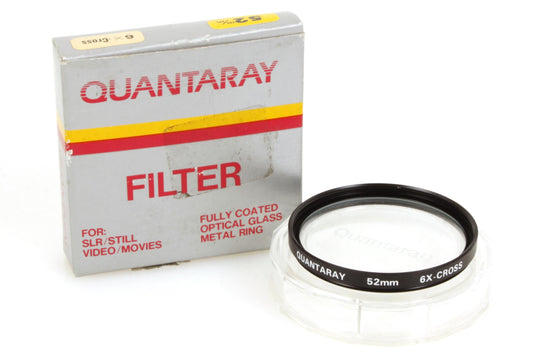 52mm 6-Point Star Filter for SFX Photography