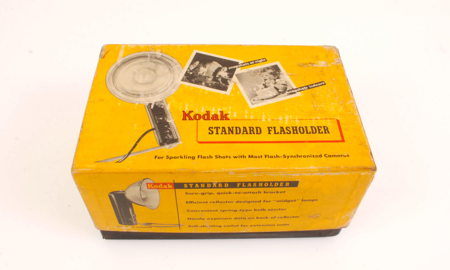 Vintage Kodak Flash Holder In Original Box