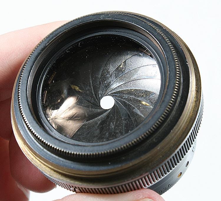 Bausch And Lomb Tessar IC 164mm F4.5 Lens with Original Box