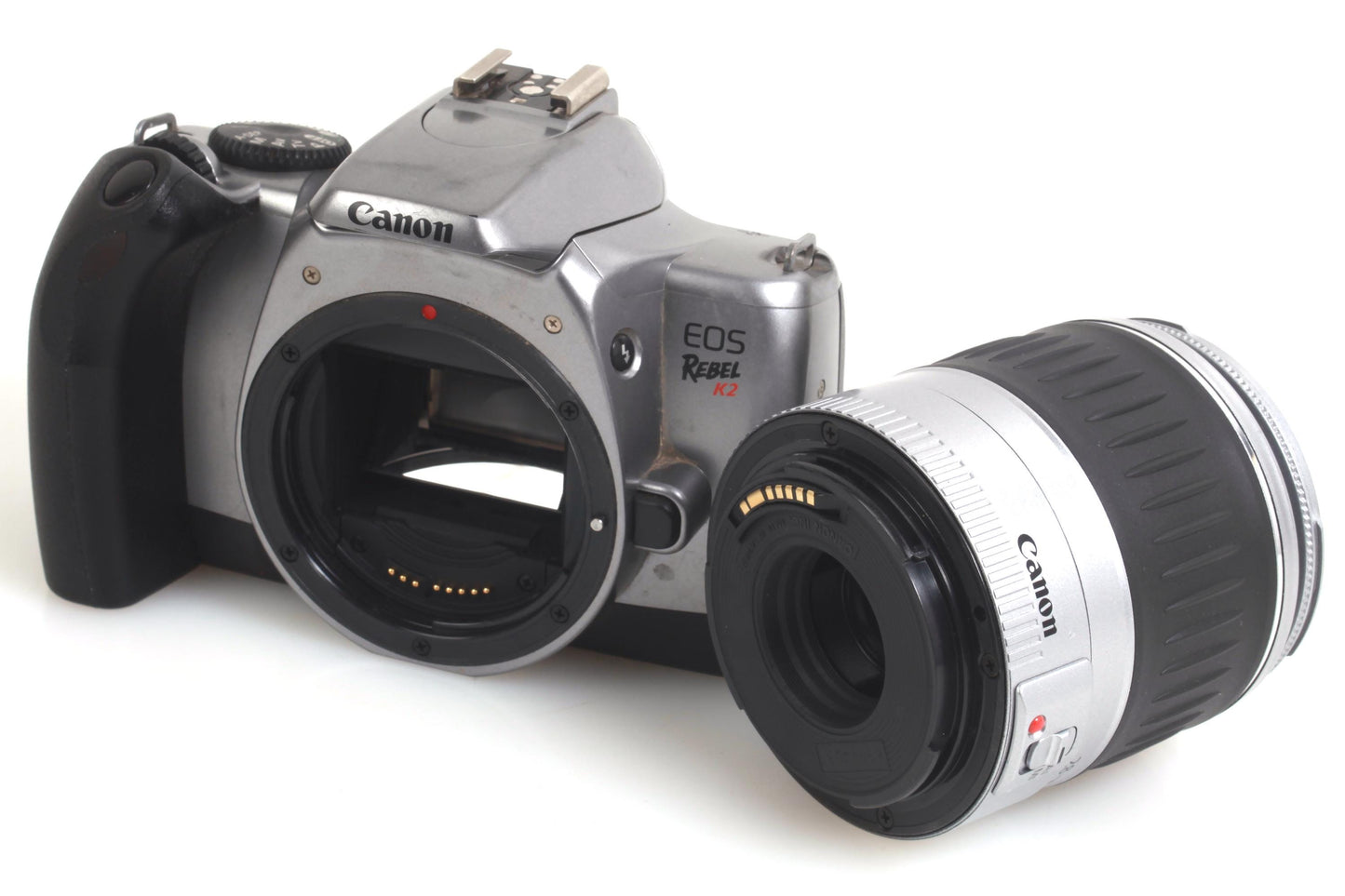 Canon K2 Student 35mm Film Camera w/ 3 Rolls B&W Film (Ilford HP5) + Zoom Lens