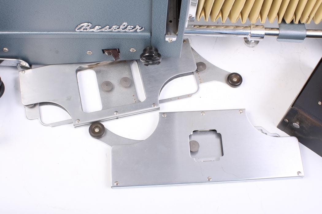 Beseler Slide King Model 3610 35mm & Lantern Slide Projector