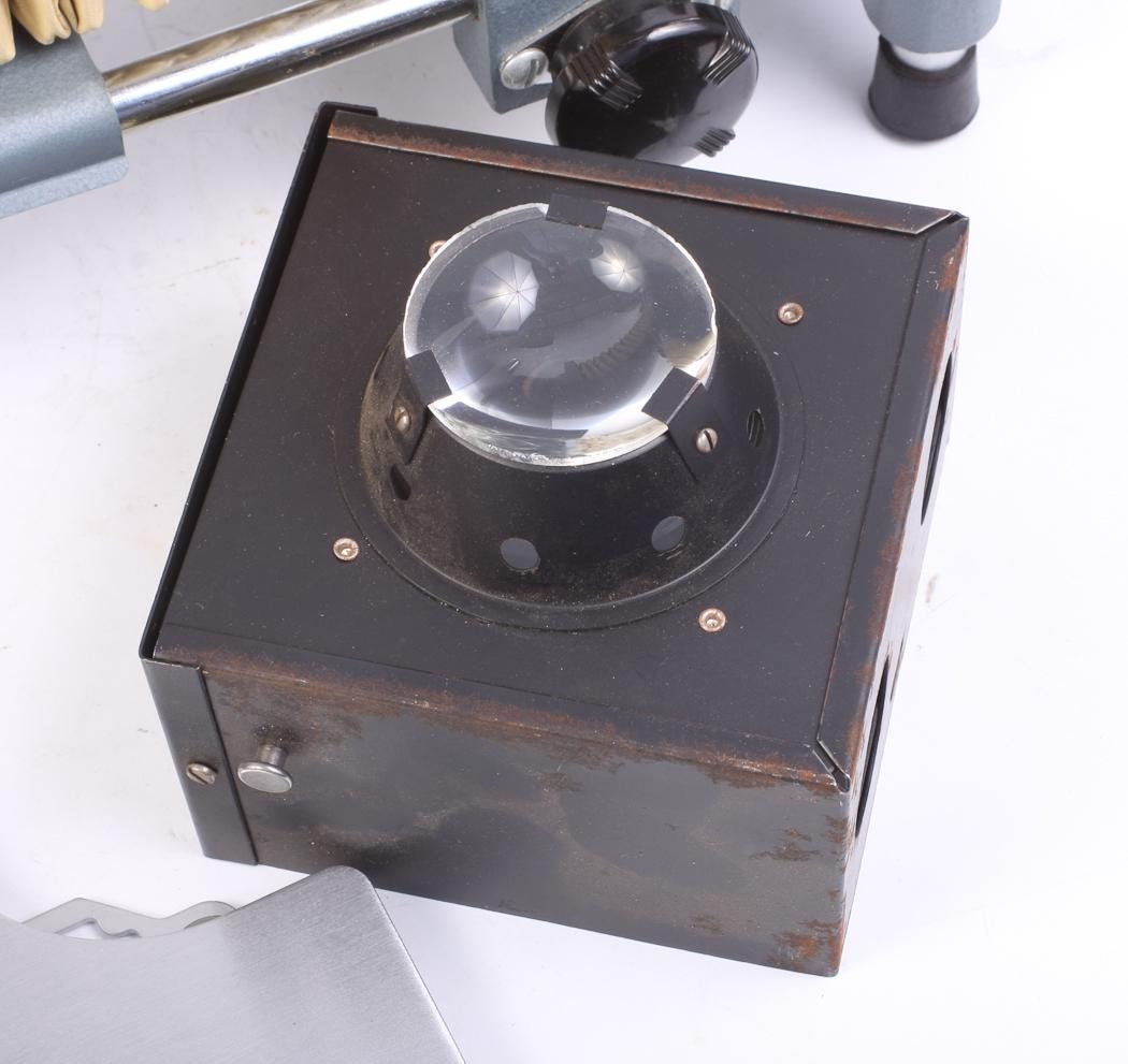 Beseler Slide King Model 3610 35mm & Lantern Slide Projector