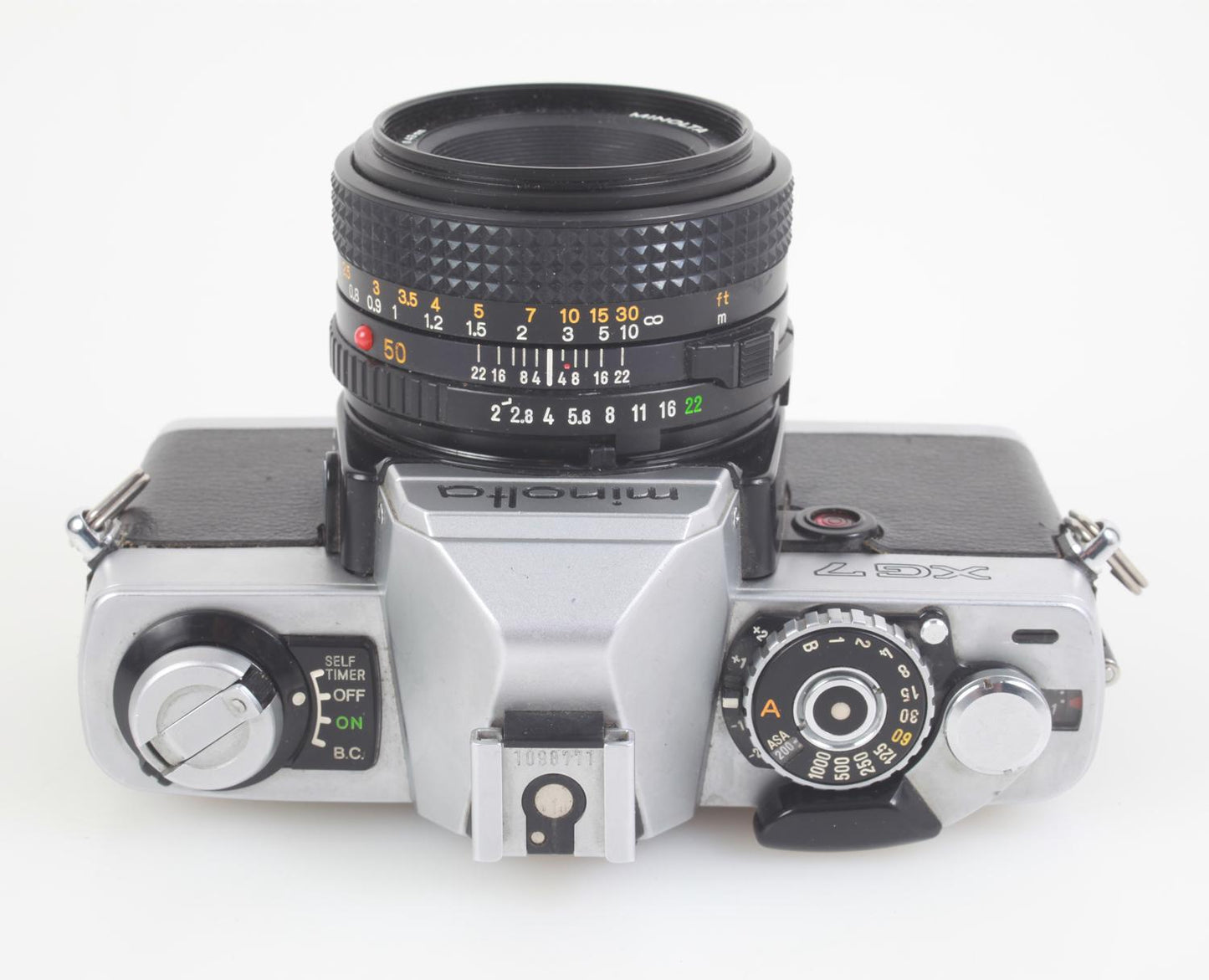 Minolta XG7 Student 35mm Film Camera w/50mm Lens and Kodacolor 100 Roll of Film