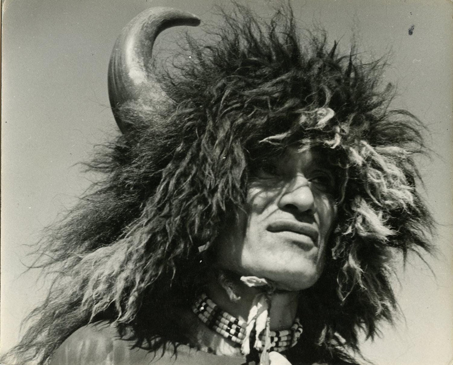Original 1946 Photo Mescalero Reservation Buffalo Dance New Mexico